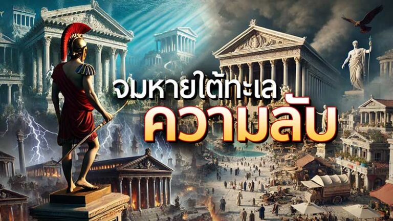 ตำนานเมืองแอตแลนติส: ความลับที่จมหายใต้ทะเล