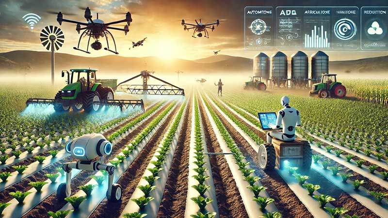 ระบบอัตโนมัติและหุ่นยนต์เกษตร ใน Smart Farming เพิ่มประสิทธิภาพการเกษตร