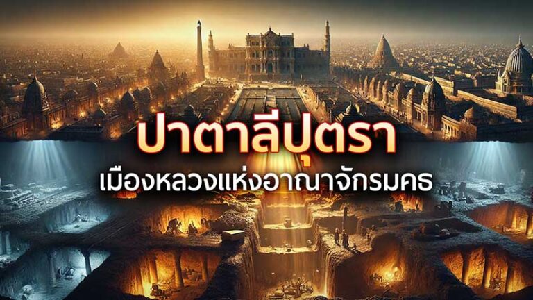 เมืองปาฏลีบุตร: เมืองหลวงแห่งอาณาจักรมคธที่หายไปใต้พื้นดิน