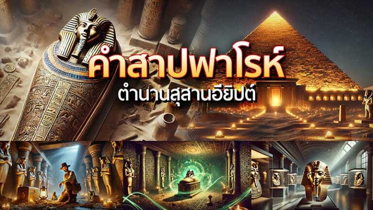คำสาปฟาโรห์: ตำนานสุสานอียิปต์ที่ชวนขนลุก